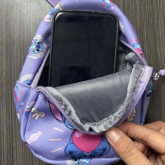 Mini Stitch Sling Backpack -Only Green left - Picture 4 of 5